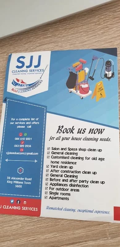 SJJ Cleaning Services in Bhisho CBD