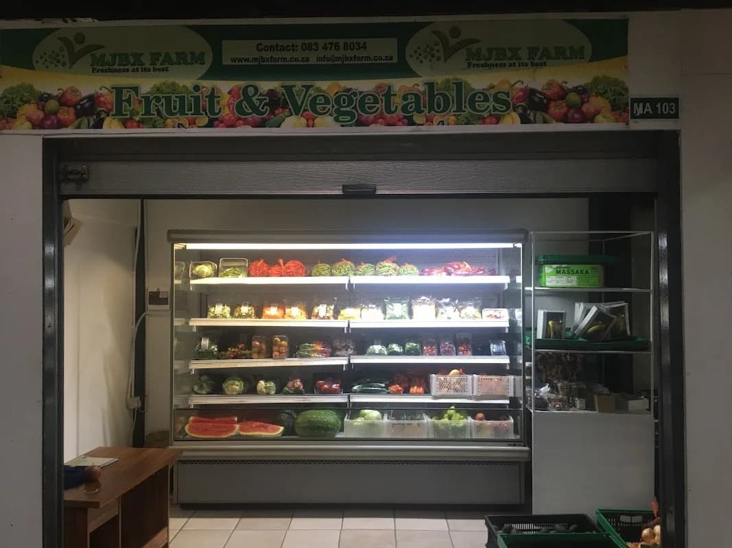 Mjbx farm fruit and vegetables in Wonderboom