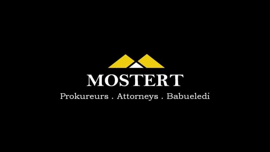 MOSTERT Prokureurs . Attorneys in Flamwood