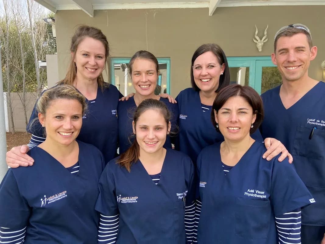Ludolf and Lienkie Physiotherapists in Diamond Pavilion