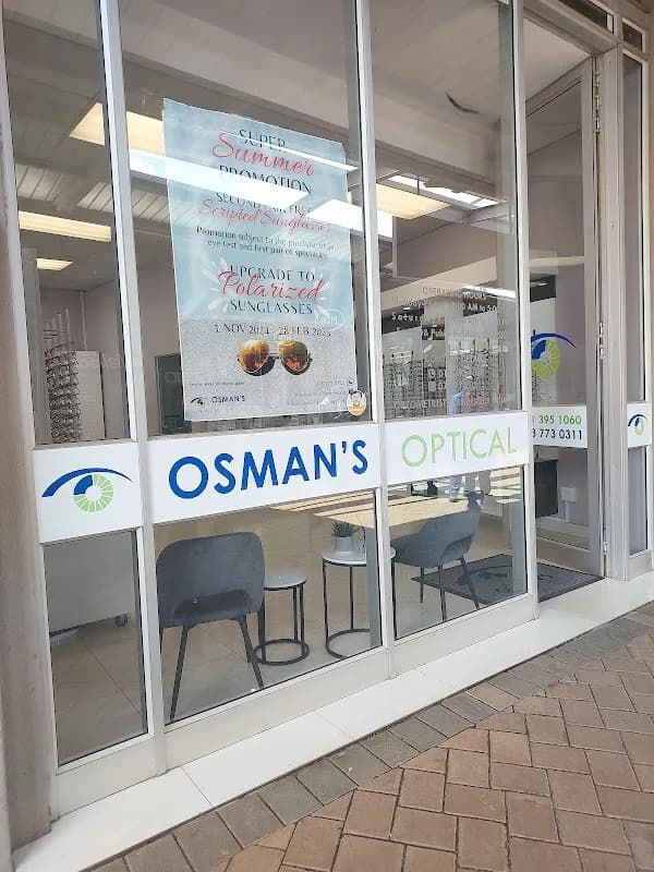Osmans Optical Brentwood Park in Benoni CBD