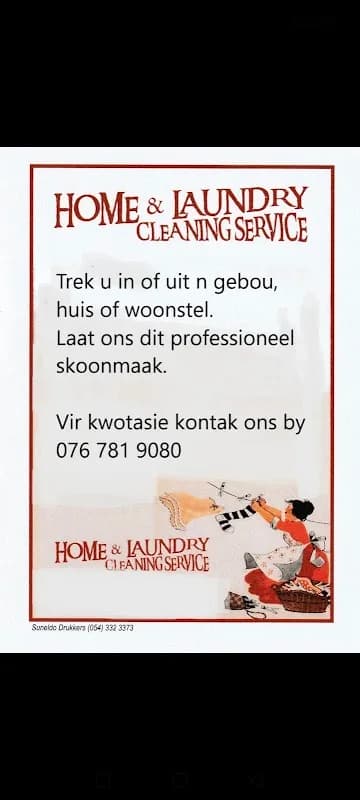 Home and laundry cleaning in Industrial Area