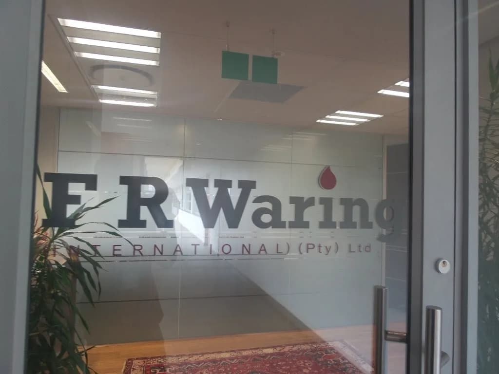 F R WARING INTERNATIONAL Pty Ltd in Umhlanga