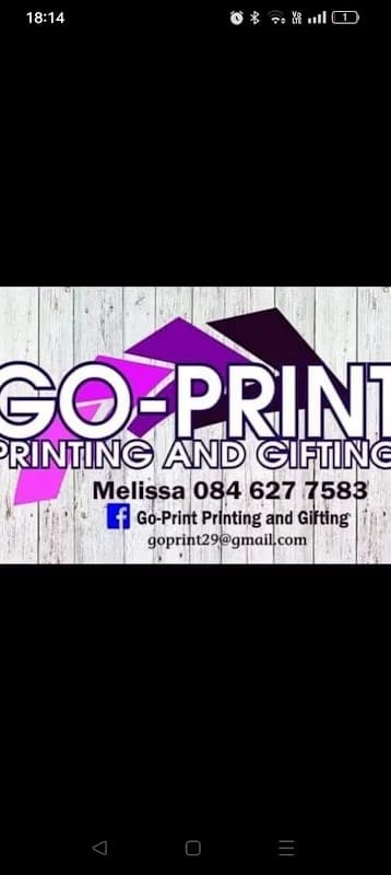 Go-Print Printing and Gifting in Welkom CBD