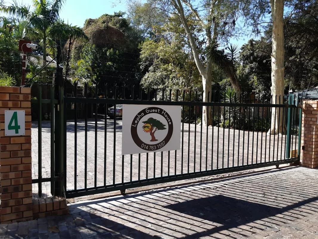 Lepha Guest House in Lephalale CBD
