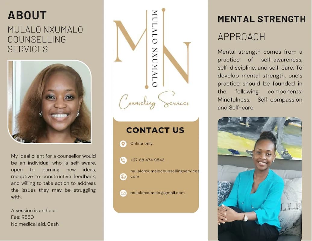 Mulalo Nxumalo Counselling Services in Midrand