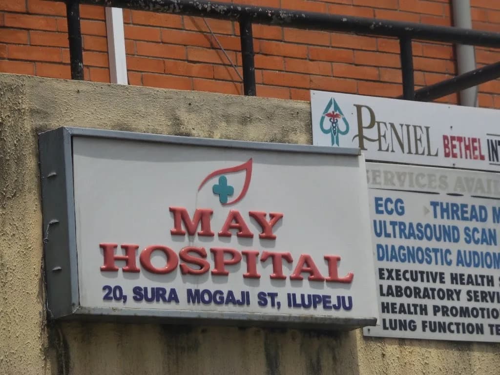 May Hospital in Ilupeju