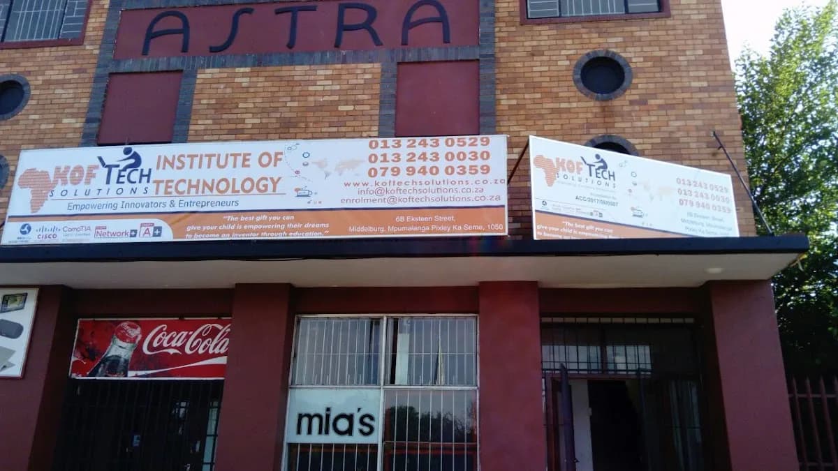 Koftech Institute of technology (KITECH) in Middelburg CBD