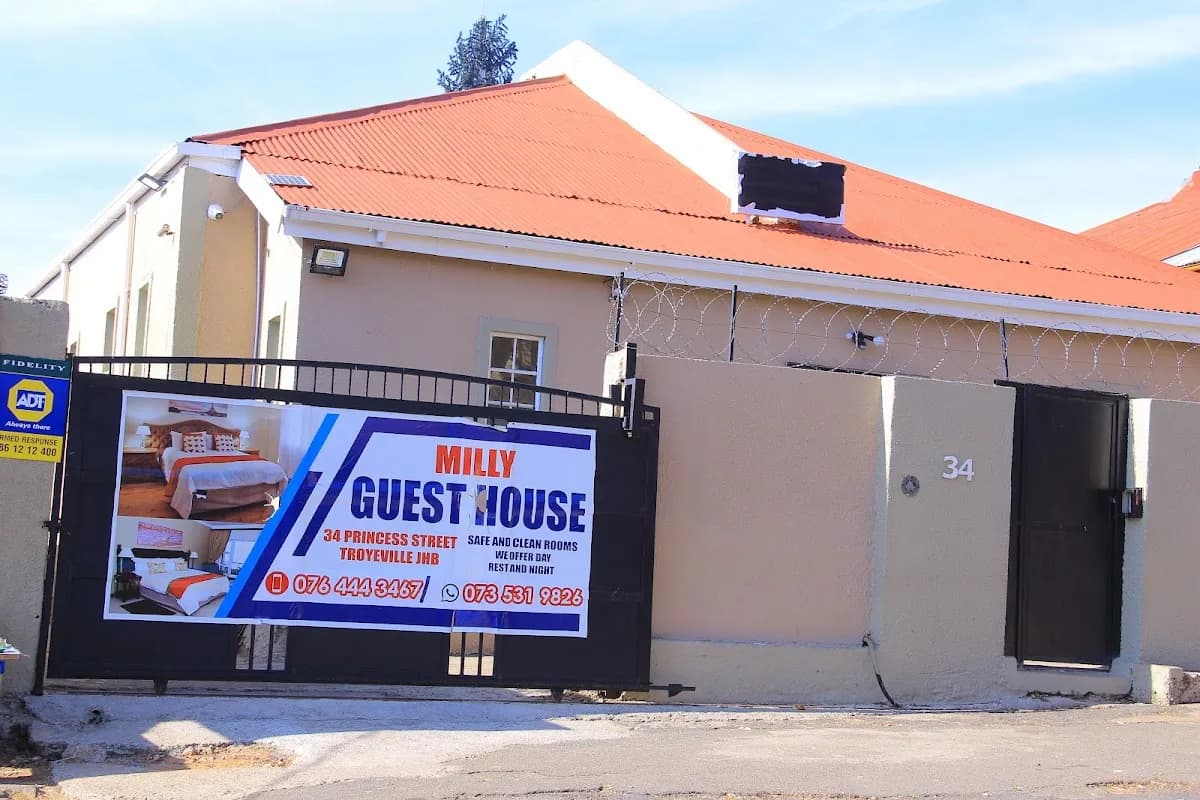 MILLY GUEST HOUSE in Johannesburg CBD
