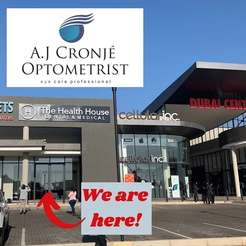 AJ Cronjé Optometrist @ The Health House in Boksburg CBD
