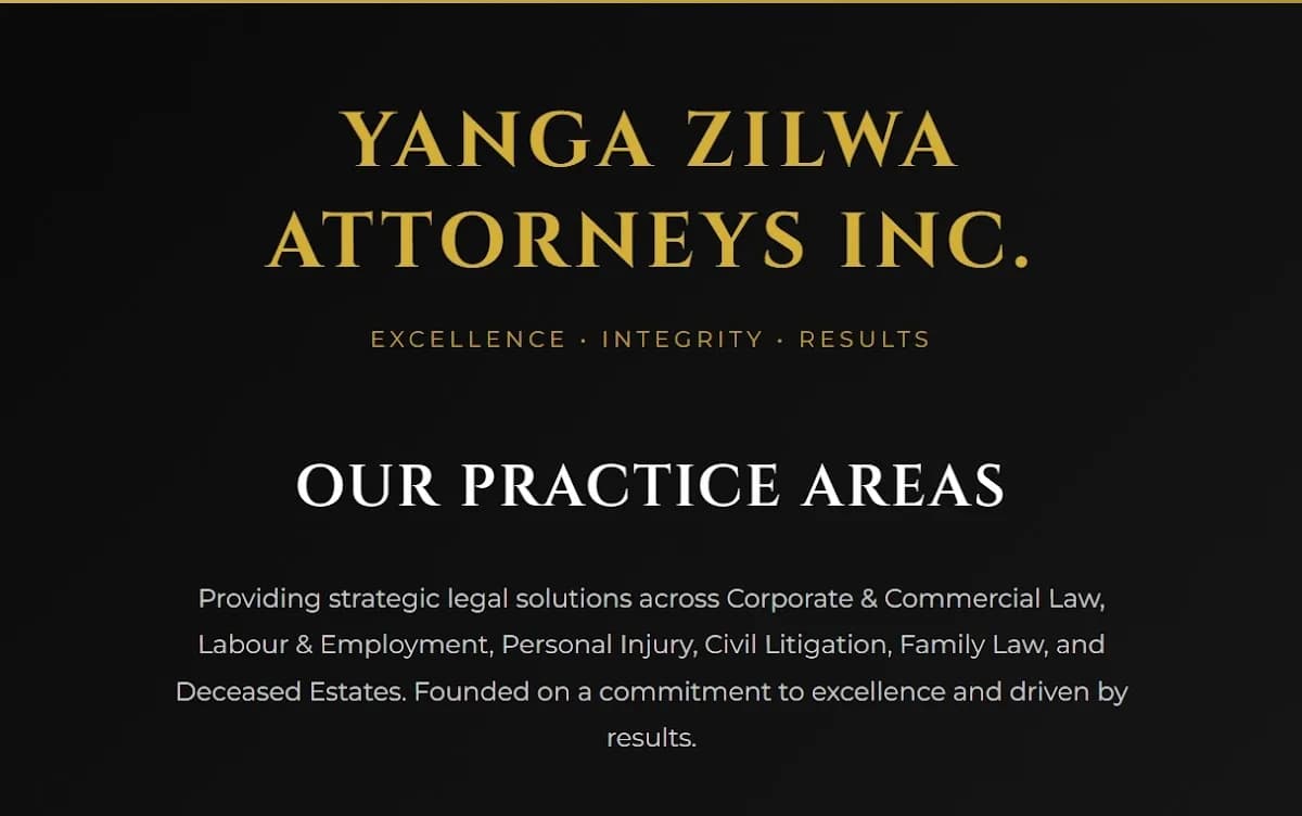 Yanga Zilwa Attorneys Inc. in The Moot
