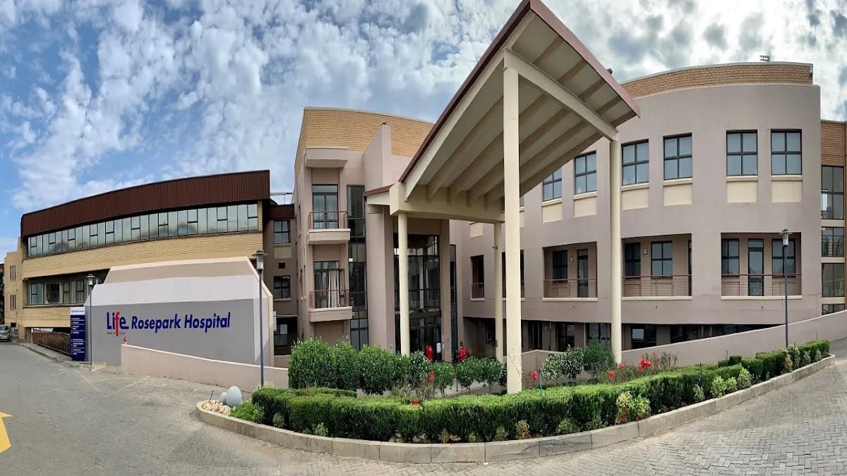 Life Rosepark Hospital in Bloemfontein CBD