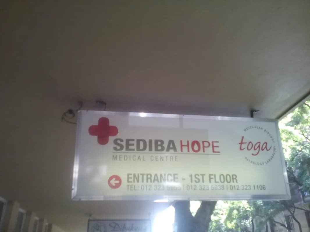 SEDIBA HOPE MEDICAL CENTRE in Pretoria CBD