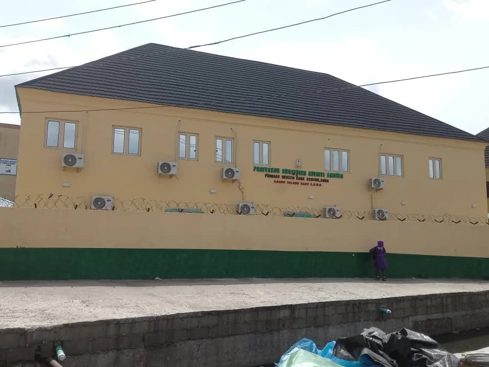 Sura Primary Health Center in Onikan