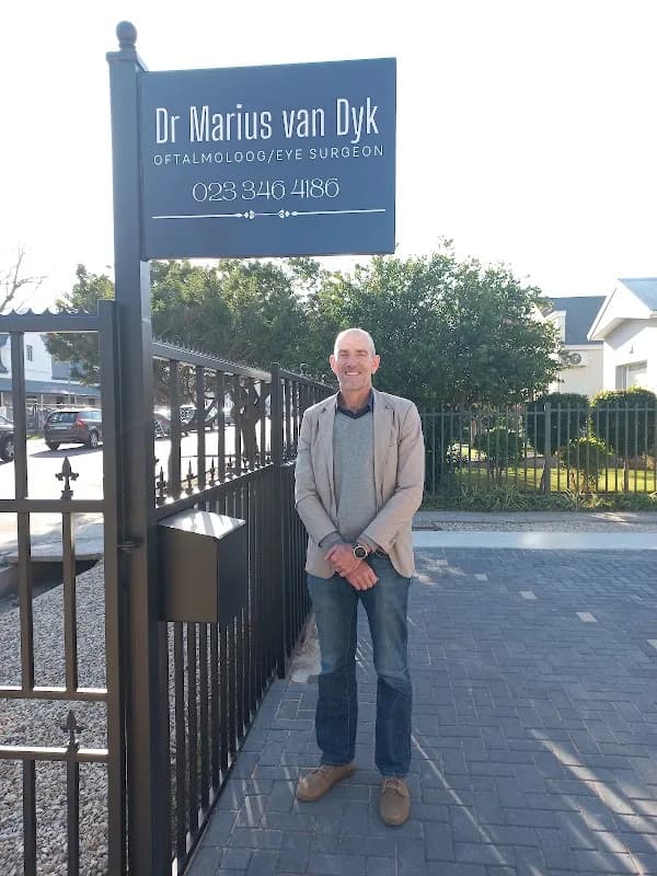 Dr Marius van Dyk in Boland Park