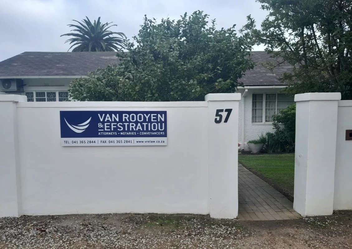 Van Rooyen & Efstratiou Attorneys Inc in Newton Park