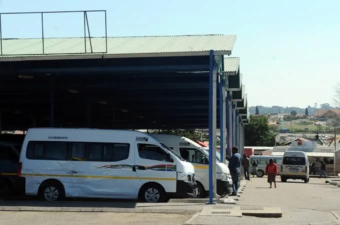Ivory Park Taxi Rank in Midrand CBD