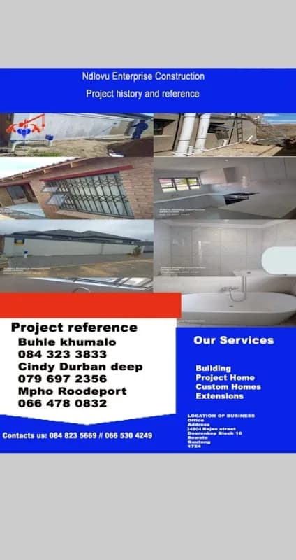 Ndlovu Enterprise Construction in Dobsonville