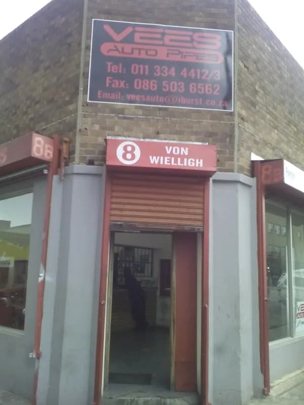 Vees Auto Pipes in Johannesburg CBD