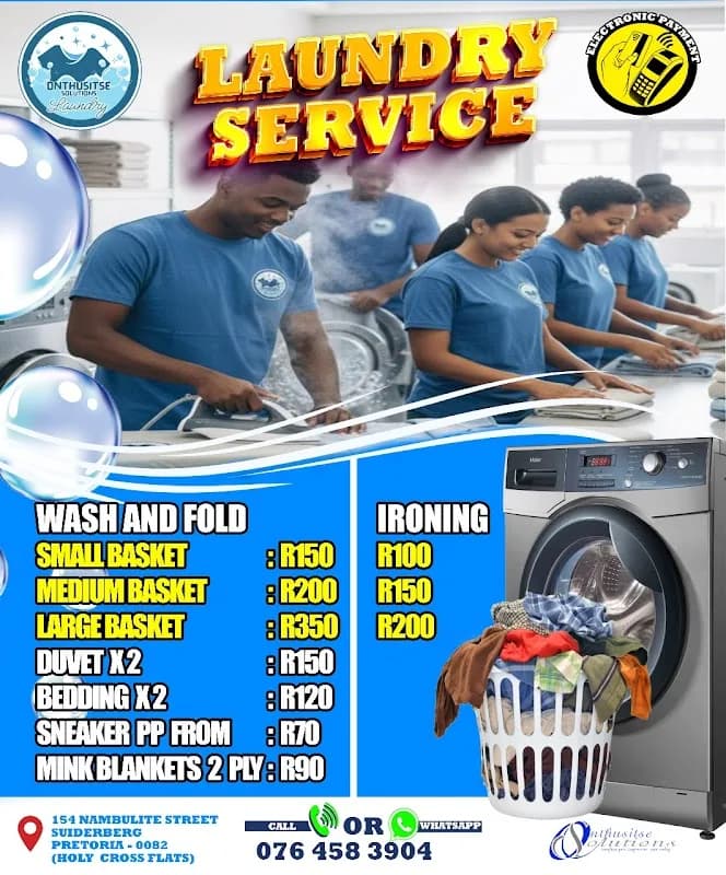 Onthusitse Solutions Laundry & Cleaning in The Moot