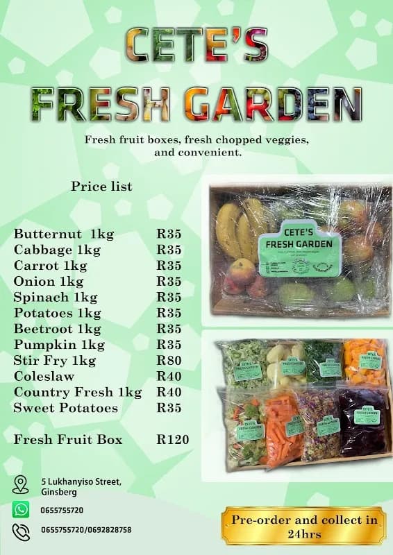 Cete's Fresh Garden in Cambridge East