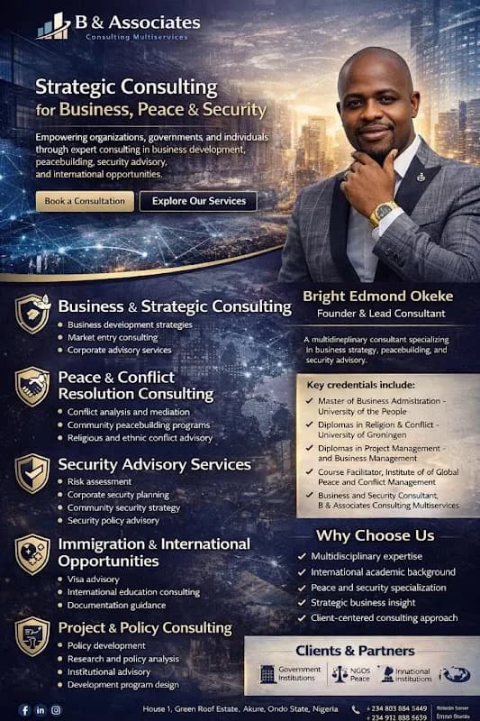 B & Associates Consulting Multiservices in Alagbaka