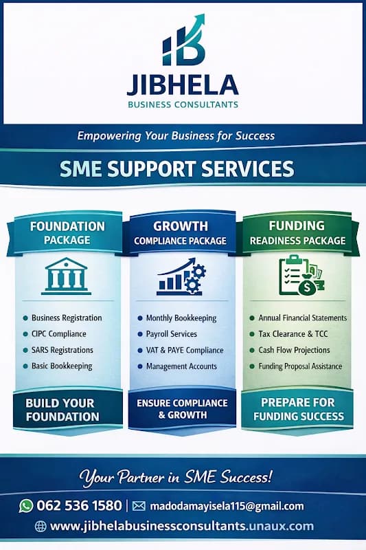 Jibhela Business Consultants in Diepkloof