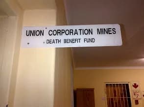 Union Corporation Mines Death Benefit Fund in Springs