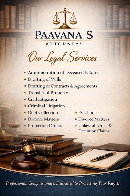 Paavana.S Attorneys in Westville