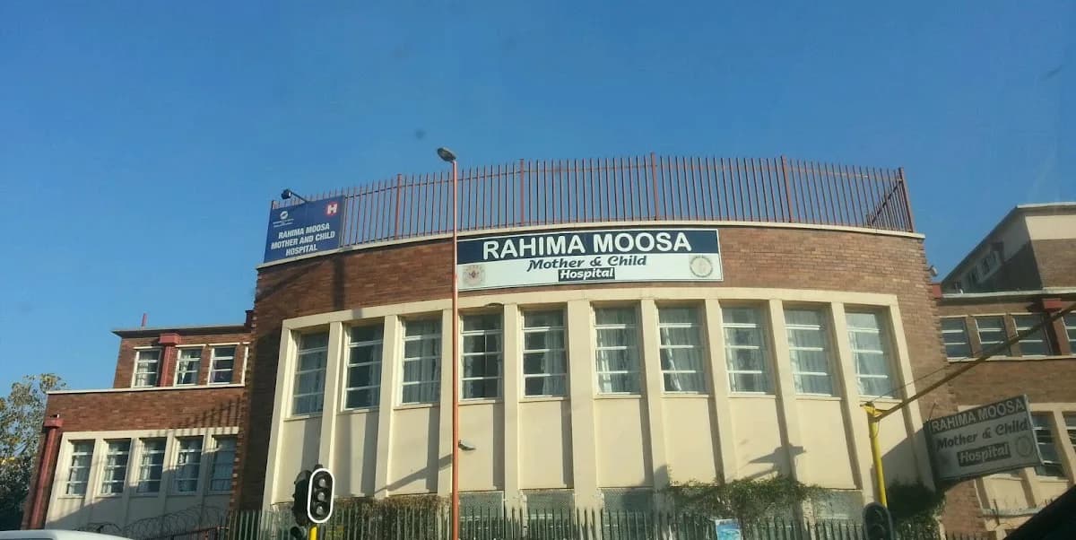 Rahima Moosa Mother and Child Hospital in Johannesburg CBD