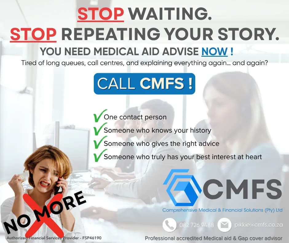 Comprehensive Medical & Financial Solutions (Pty) Ltd - CMFS in Baillie Park
