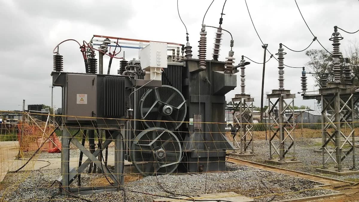 Zamdela Substation in Zamdela