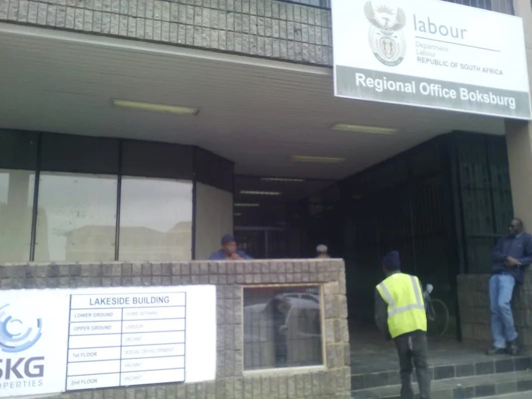 Department Of Social Development in Boksburg CBD
