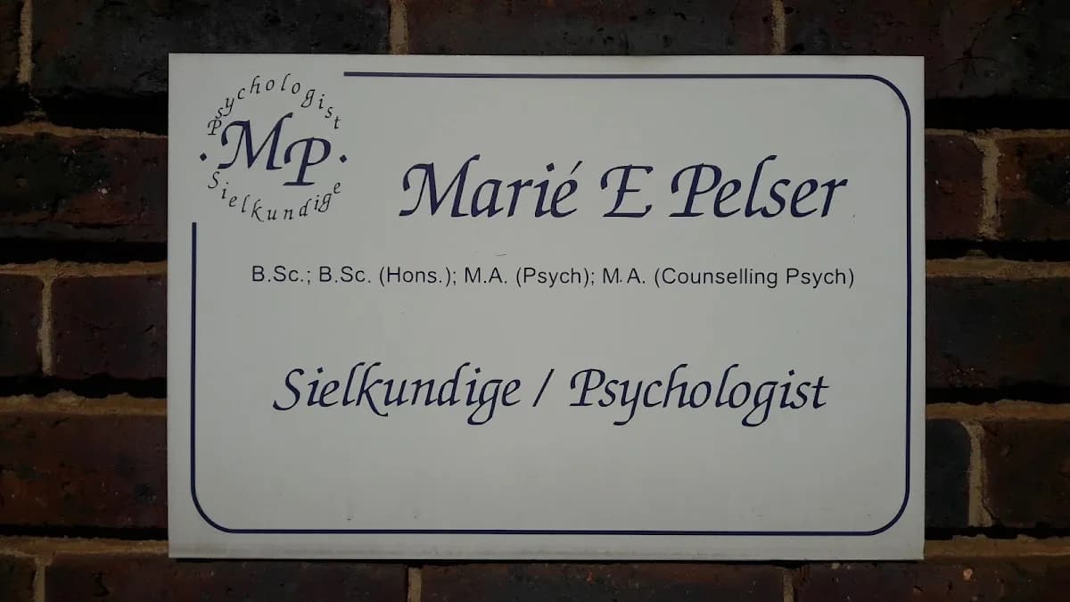 Marié Pelser Psychologist in Roodepoort