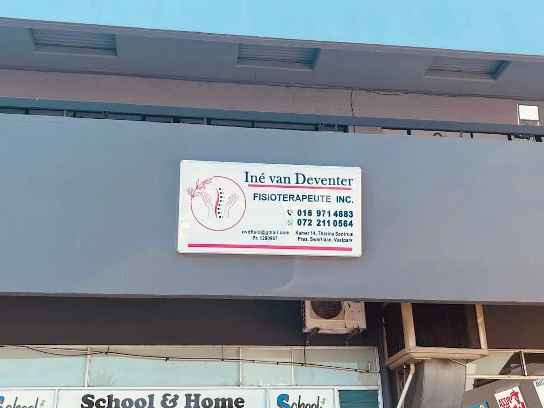 Iné van Deventer Physiotherapy in Sasolburg CBD