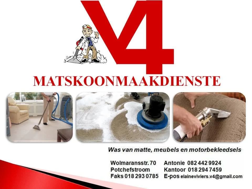 V4Maskoonmaakdienste V4Matte in NWU Campus
