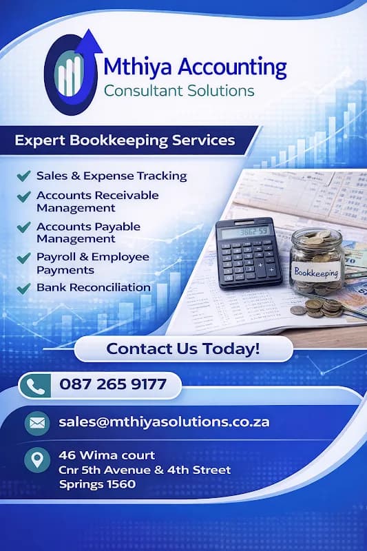 Mthiya Accounting Consultant Solutions in Springs