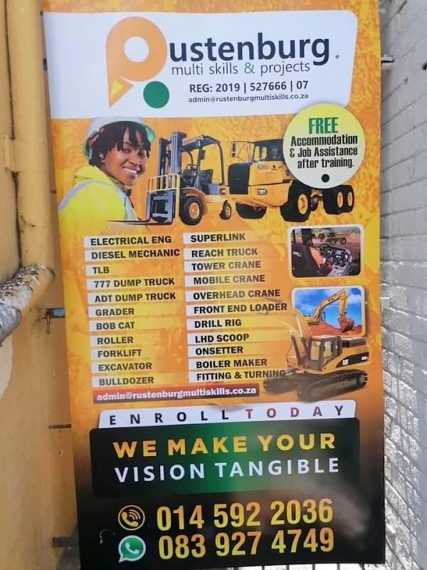 Rustenburg Multi Skills Training Center in Safari Extension