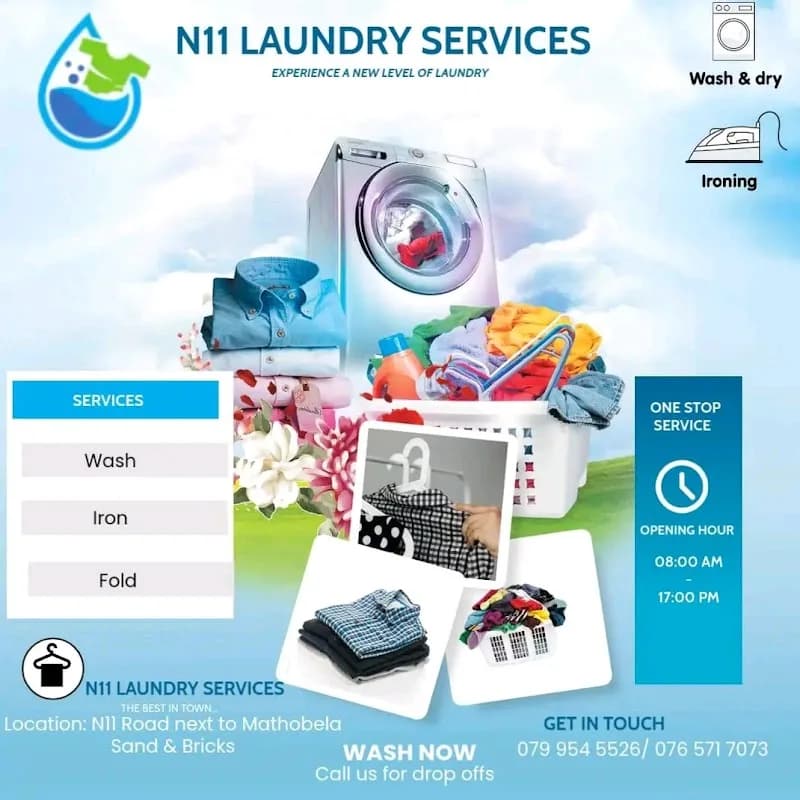 N11 Laundry Service in Mokopane CBD