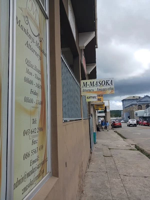 Mankayi-Masoka Attorneys in Bhisho CBD