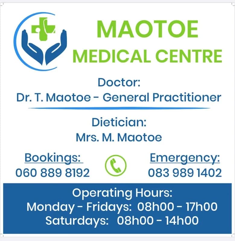 Maotoe Medical Centre in Attridgeville