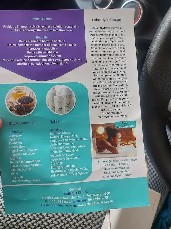 Colon Care Clinic in Polokwane CBD