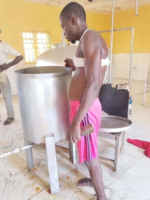 milk collection center in Bosso