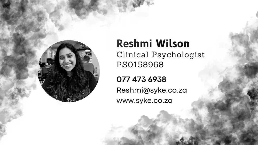 Reshmi Wilson Clinical Psychologist in Braamfontein