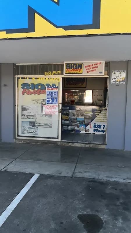 Sign Factory in Empangeni CBD