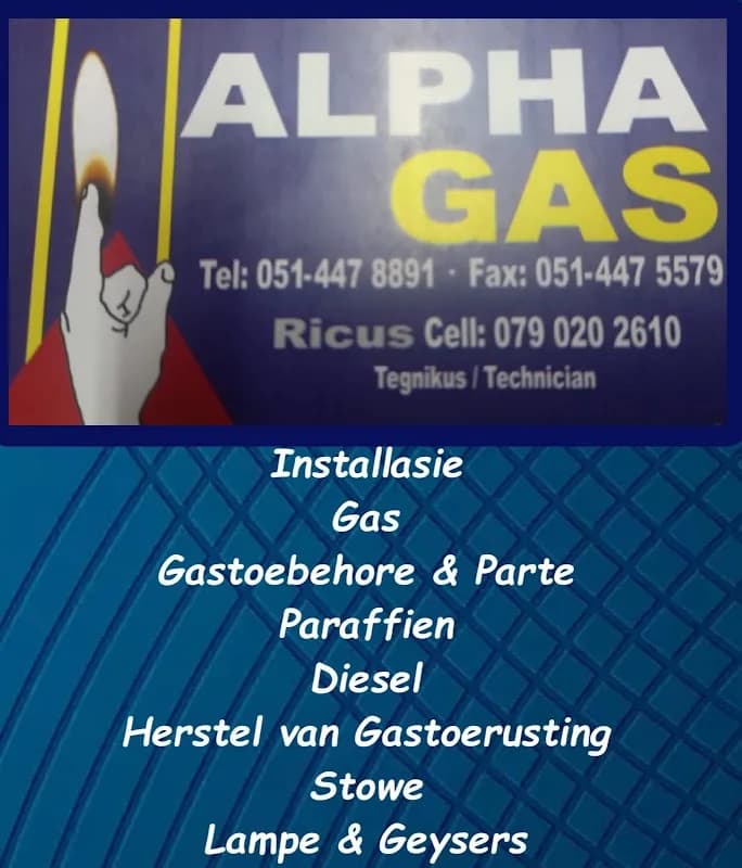 ALPHA GAS in Bloemfontein CBD