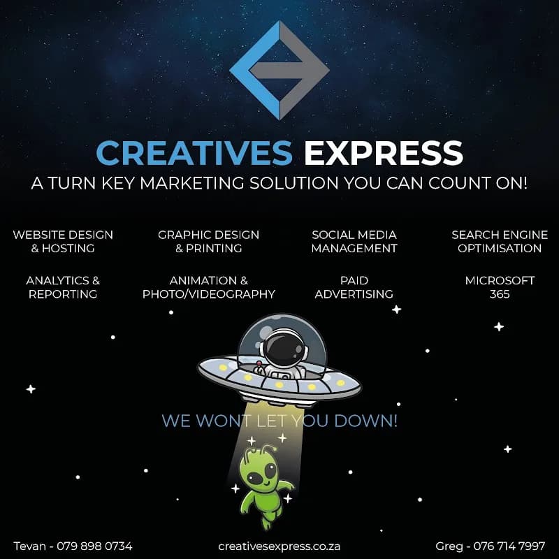 Creatives Express in Roodepoort CBD
