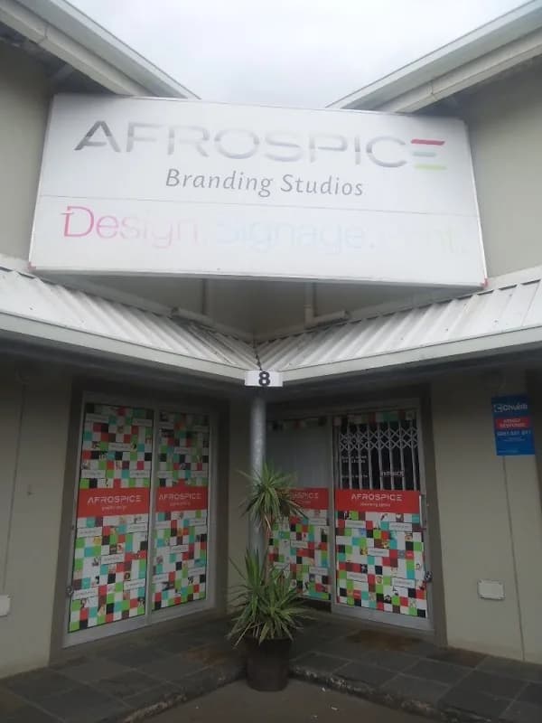 Afrospice Branding Studios in Shaka's Rock
