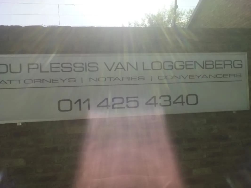 Du Plessis Van Loggenberg in Benoni CBD
