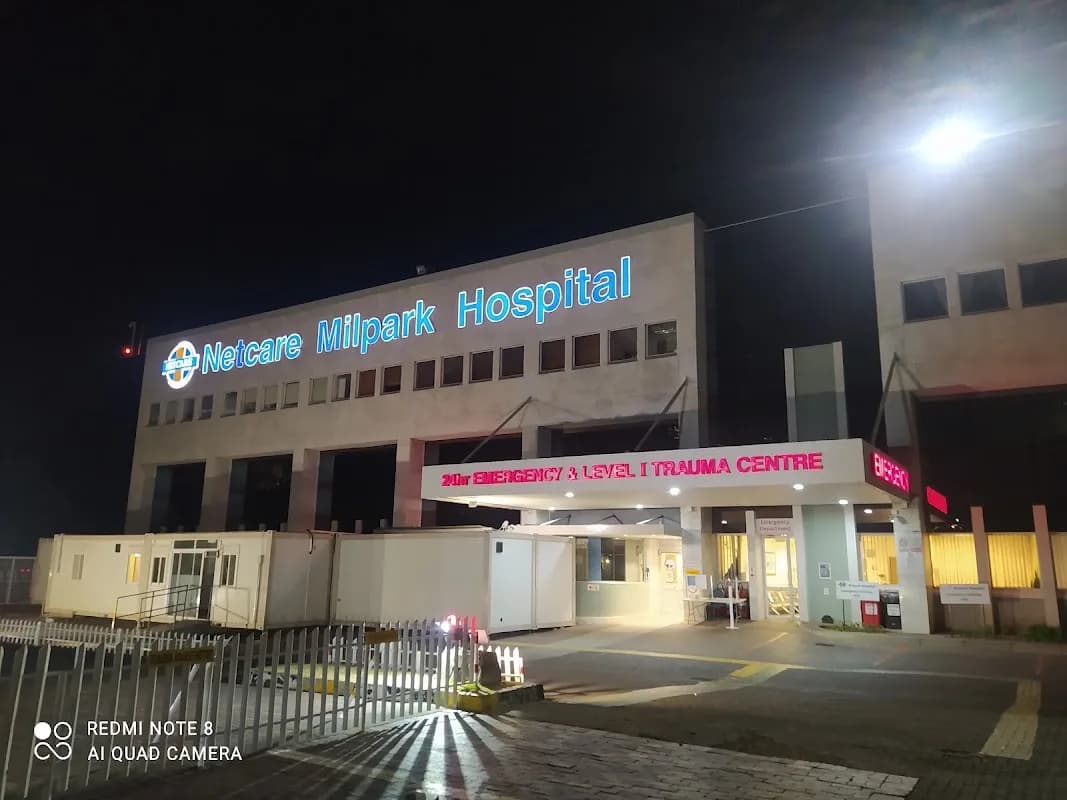 Netcare Milpark Hospital in Alexandra